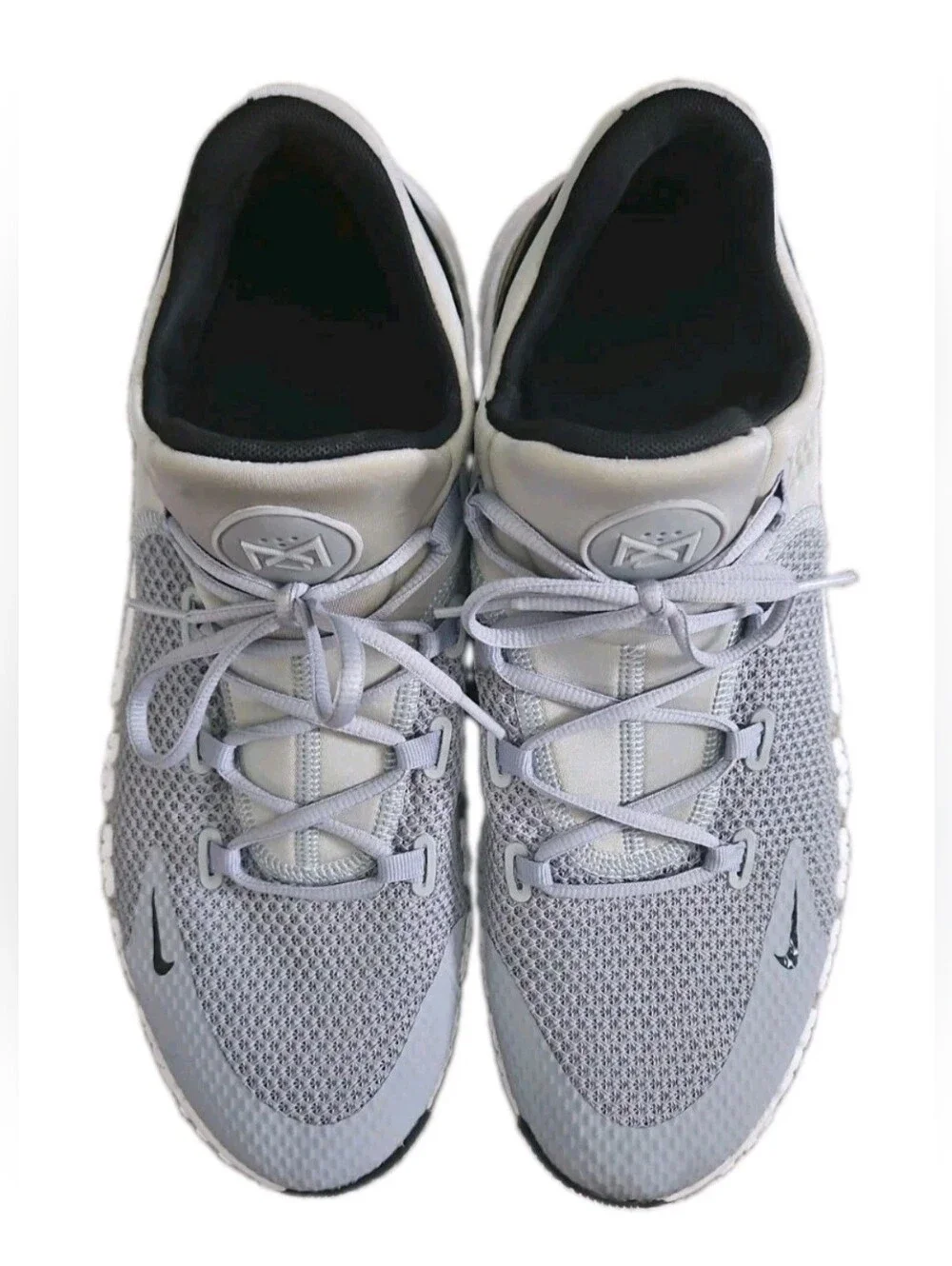 Nike Free Metcon 5 CT3886-001 Wolf Gray Black White Men's Size 14